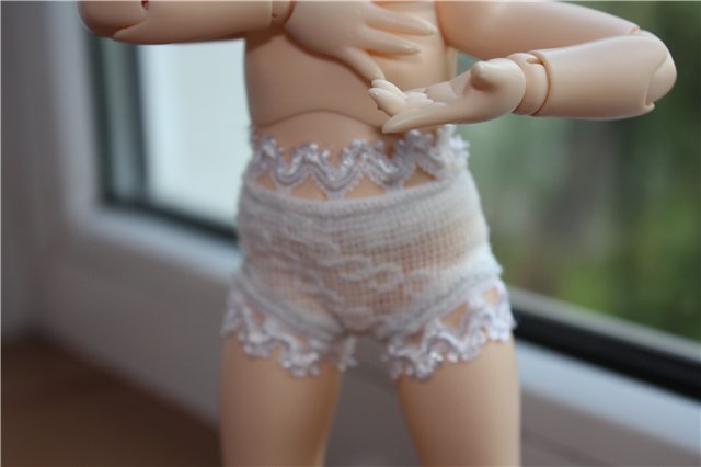 Трусы и колготки кукле своими руками