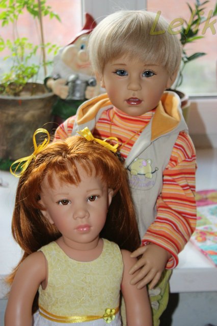 Новое платье Шанталь и наш Зая