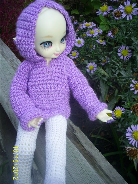 Сиреневый туман... Обновки для куклы БЖД