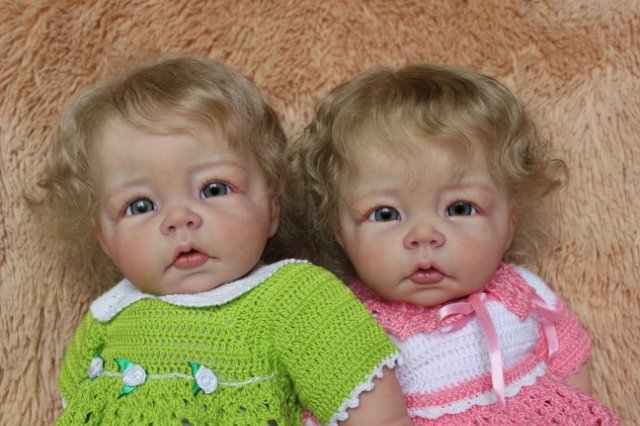 Кариша и Мариша. Куклы реборн из Каморки папы Карло