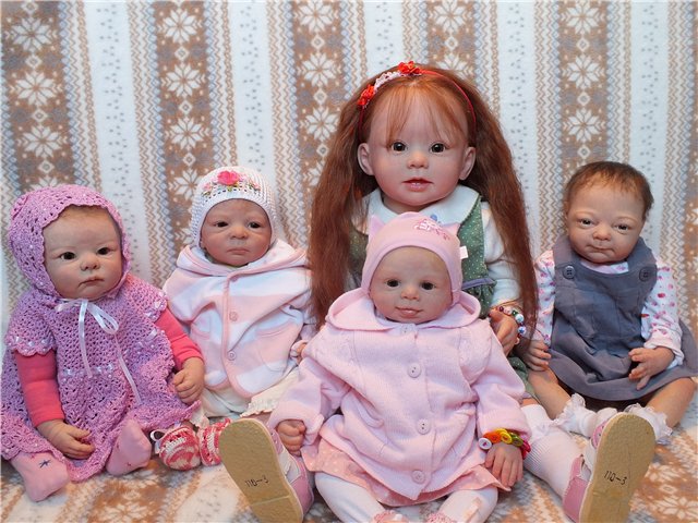 Мои любимые девочки реборн