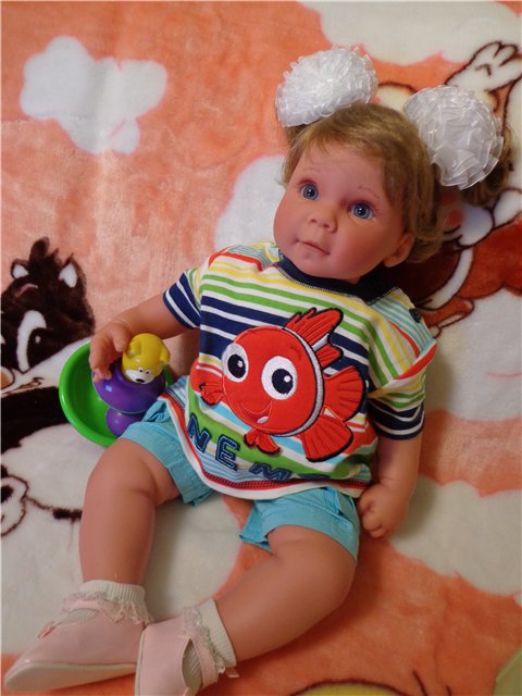 Моя Маруся! Любимая куколка от Lee Middleton и Рева Шик