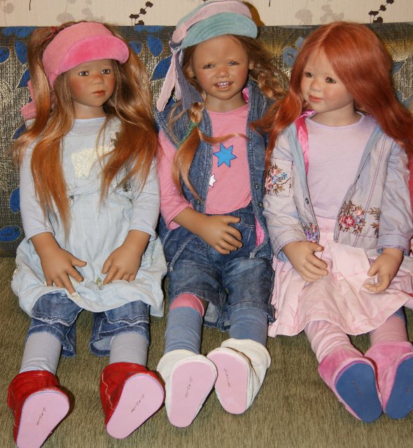 Наша Химми - банда II — Куклы Annette Himstedt (Аннетт Химстедт): коллекционные