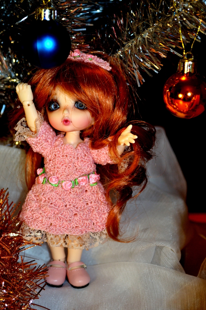 Новогодние приготовления наших красавиц BJD (фото 6)