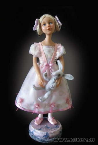 "Маленькое счастье, сделанное с большой любовью". Авторские куклы Ольги Коробовой (фото 5)