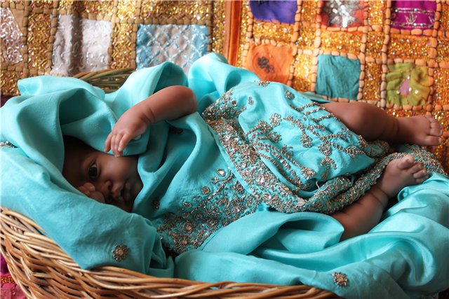 Кофе с молоком. Мой первый этно-реборн | Бэйбики Кофе с молоком. Мой первый этно-реборн (фото 4)