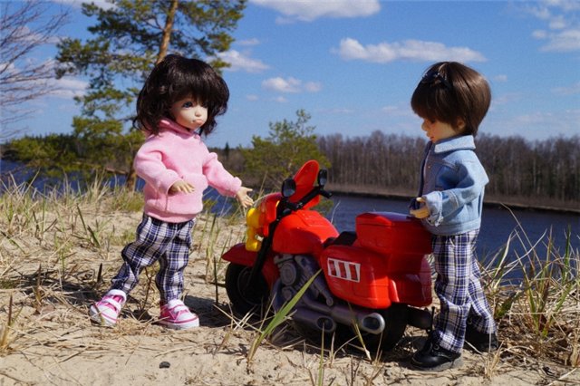 А у нас случилась... ЛЮБОФ... Куклы БЖД (фото 7)