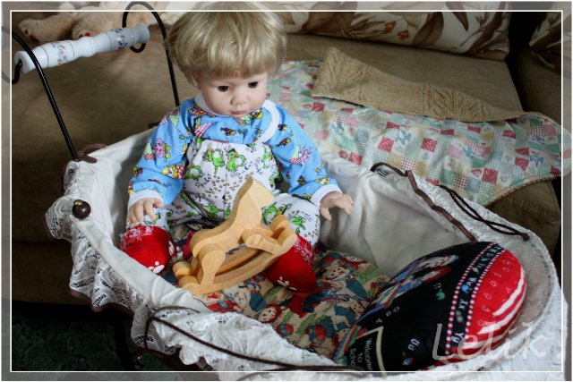 Фёдор и его транспорт. Lee Middleton Hayden by Reva Schick и коляска edeltraut hofmann (фото 2)