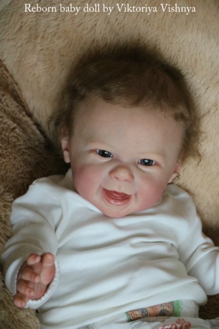 Мейзи... Куколка Реборн Виктории Вишни