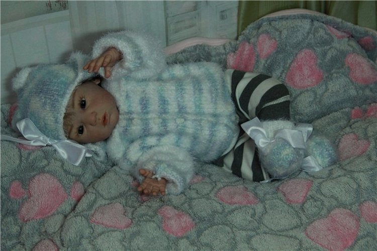 Малышка Карина. Куколка из молда Maike от Gudrun Legler