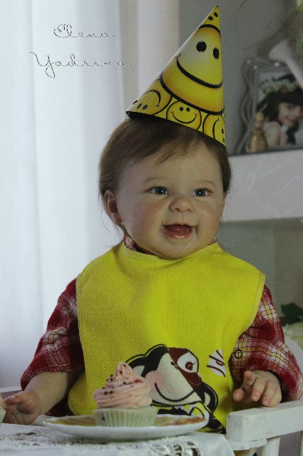 Дарю свою улыбку! Куклы реборн Елены Ядриной