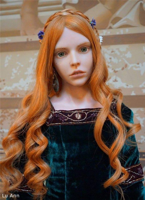 Офелия 120 см НАКОНЕЦ! Дождалась. Доделала. 17 фото