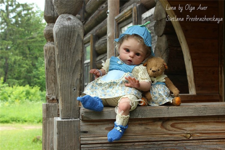 Эльф Luna by Olga Auer, мой прототип. Кукла реборн Светланы Преображенской