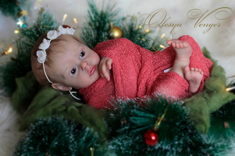 Моя Хлоя, мой любознательный Совенок, кукла реборн Олеси Венгер (фото 7)