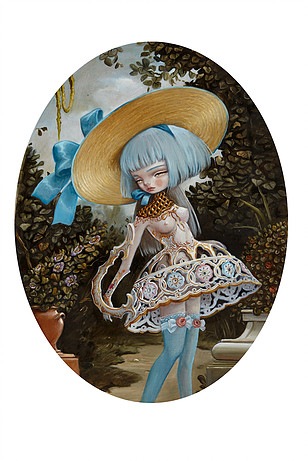 Мрачные и прекрасные куклы художницы Кукула (Kukula) в оригинальных арт иллюстрациях Натали Абрамович. Много фото