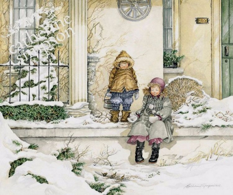 ТРОГАТЕЛЬНЫЕ ИЛЛЮСТРАЦИИ CATHERINE SIMPSON (КЭТРИН СИМПСОН) (фото 8)