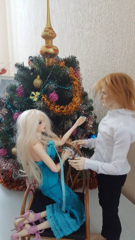 С Новым годом, друзья — Новый год и Рождество: праздничные фото кукол