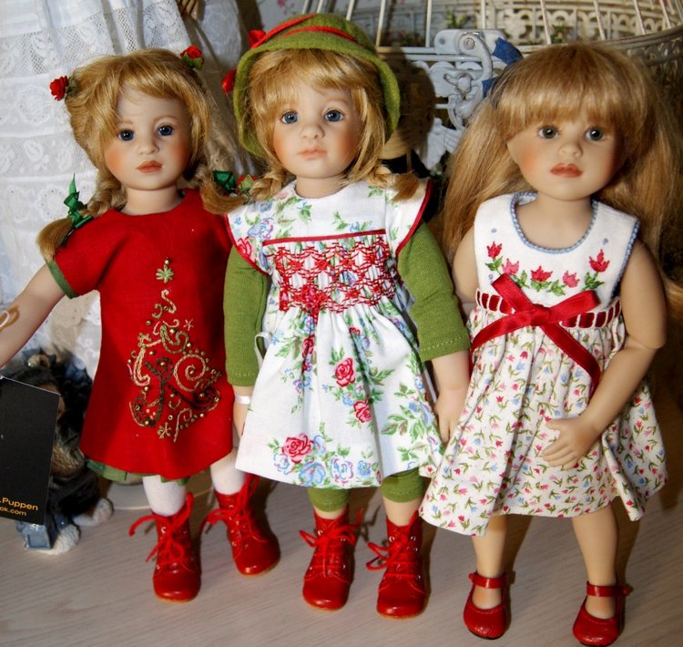 Плюшек много не бывает - маленькие принцессы от Heidi Plusczok