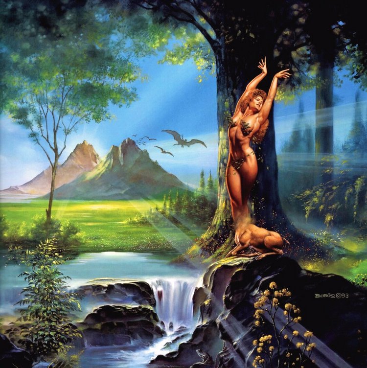 Мир фантастической живописи Бориса Вальехо