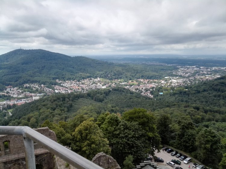 Schloss Hohenbaden– уснувший замок, Baden-Baden