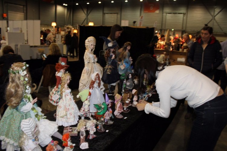 Выставка мишек, кукол и кукольной миниатюры в Голландии 2017 - часть первая