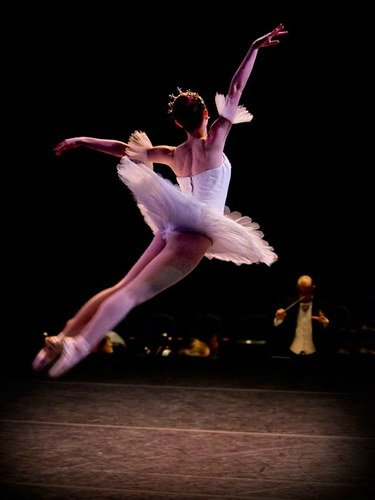 Голубая танцовщица или Магия балета. Фарфоровая коллекционная кукла от Донны Руберт