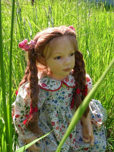 Ключи от лета или Полевица. Коллекционная кукла Элизы Глазгольд
