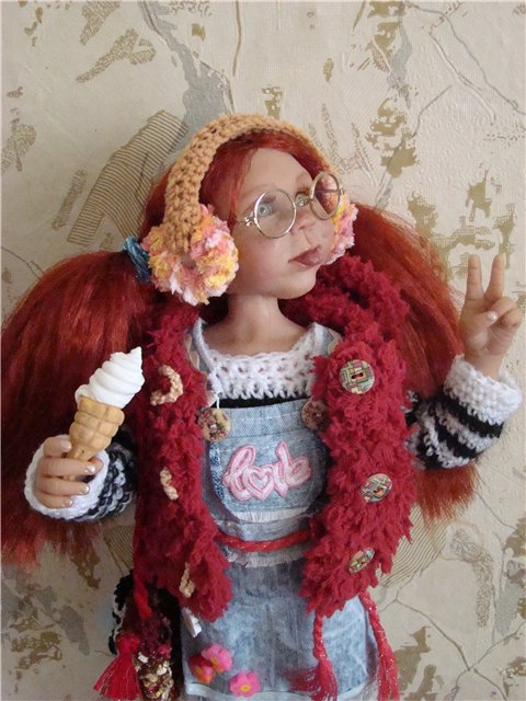 Залежавшаяся куколка. Авторская кукла Кондрашовой Ирины (фото 9)