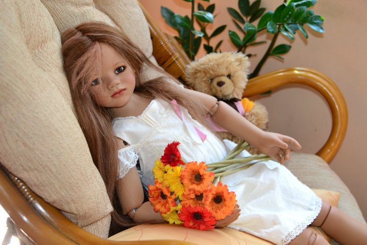 Наше новое платье. Ajescha (Аиша) от Annette Himstedt