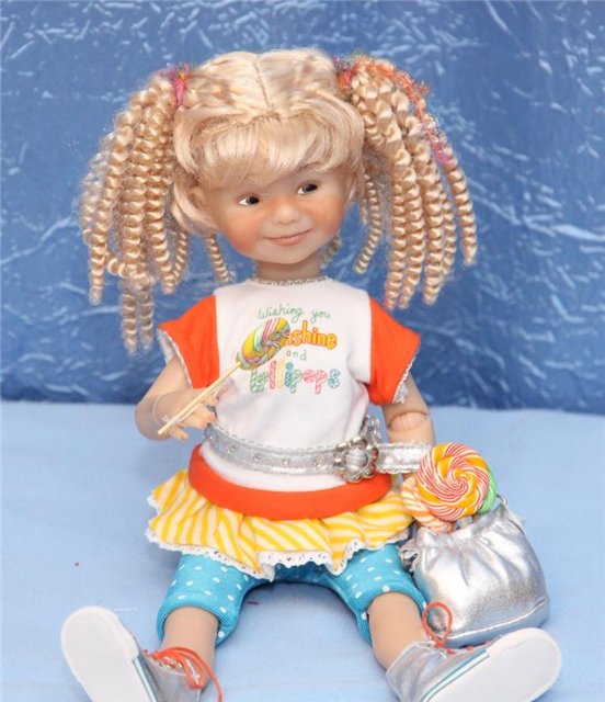 Шарнирочки-Кудряшечки. Девчонки - хулиганочки! Коллеккционные куклы Ashton Drake