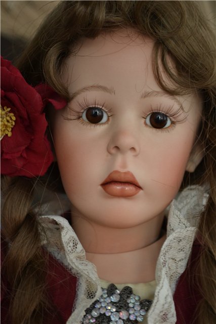 Фарфоровая кукла EDEN by Donna Rubert and G. Poindexter STUDIO EDITION OAAK DESIGN