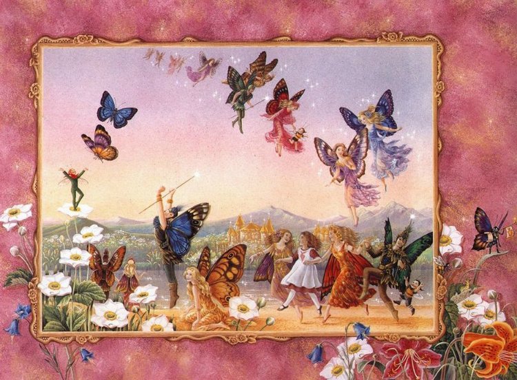 Мир эльфов и фей от Ширли Барбер (SHIRLEY BARBER)