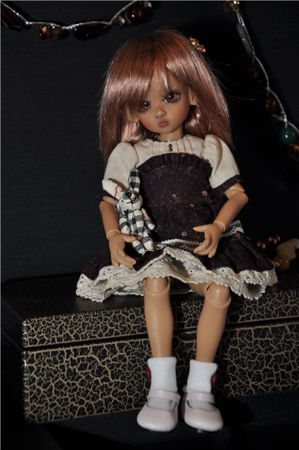 Лисички-сестрички от Кайи Виггз - Лилли крем и Лилли тан (Lillie Elf Cream и Lillie Elf in tan от Kaye Wiggs) (фото 6)