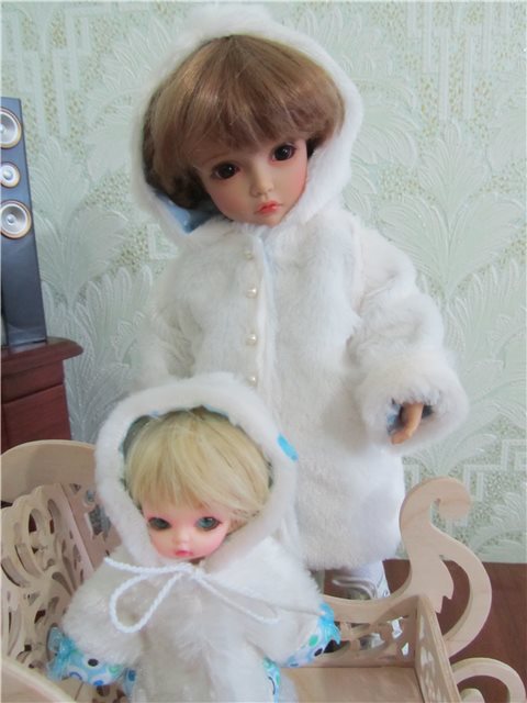 Зима уходить не спешила — Куклы Dollzone (Доллзон): BJD (БЖД) (фото 5)