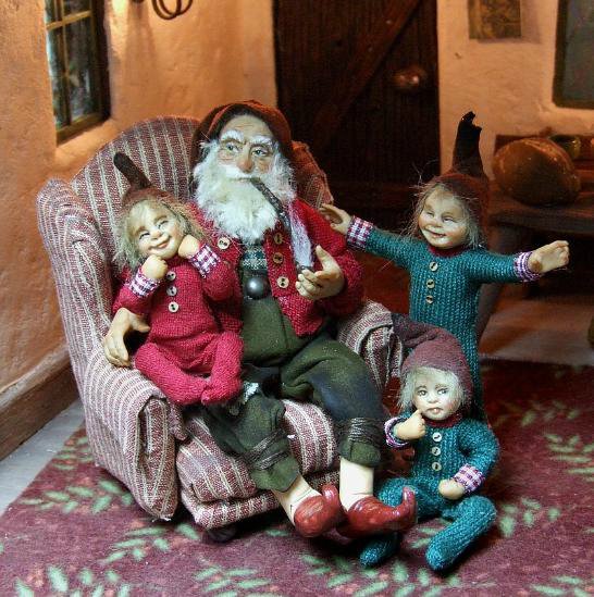 Микромир Силке Янас-Шлессер. Куклы Silke Janas-Schloesser dolls