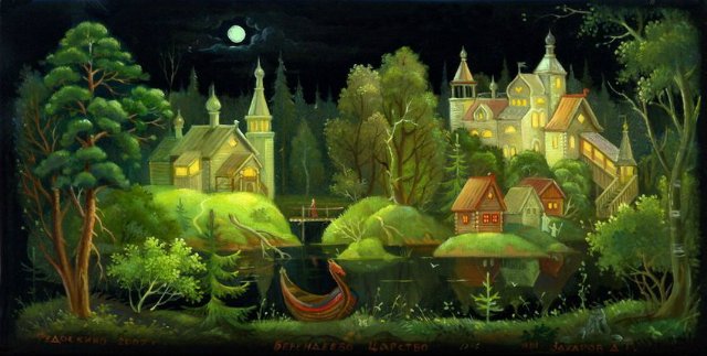 Усмотри тропинку в сказку или Здесь русский дух, здесь Русью пахнет. Федоскинская лаковая миниатюра