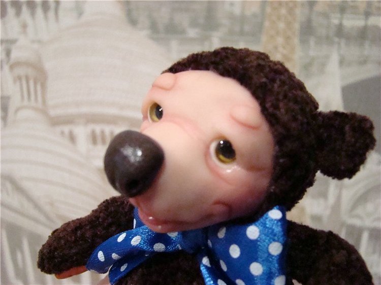 Мои авторские глазки. Как они смотрятся на кукле (фото 6)