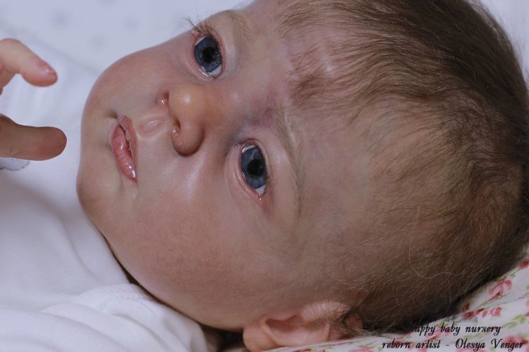 Моё предновогоднее чудо, моя Карлотта. Кукла реборн Олеси Венгер