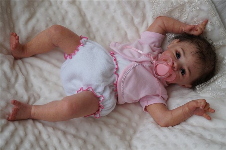Еще одна улыбашка. Кукла реборн Наталии Коноваловой (фото 2)