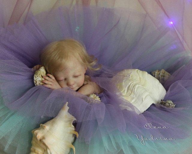 Тасенька. Русалочка. Куклы реборн Елены Ядриной (фото 4)