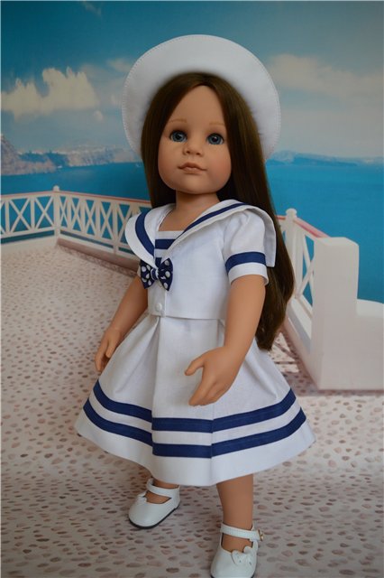 "Морская прогулка" - костюмы для девочек и мальчиков Готц и не только (фото 10)