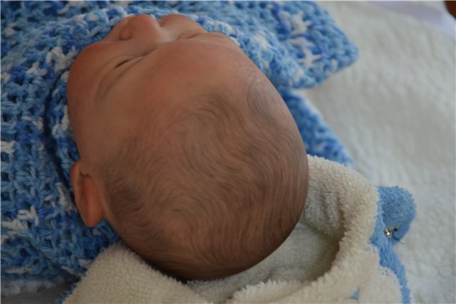 Малыш реборн с ямочкой — Куклы Реборн (Reborn): работы мастеров (фото 2)