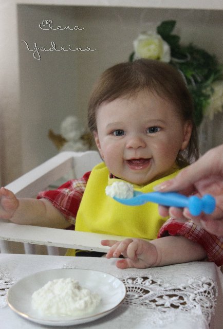 Дарю свою улыбку! Куклы реборн Елены Ядриной (фото 10)