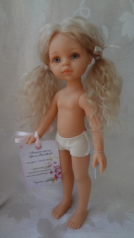 Красавица Лили — ООАК Paola Reina (Паола Рейна) и испанских кукол: перерисовка