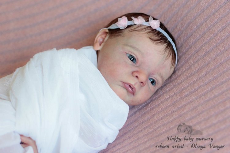 Моя Кирочка. Ненаглядная моя крошечка. Кукла реборн Олеси Венгер (фото 2)