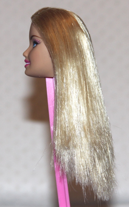 Пытаемся привести куклу в нормальный вид. Можно ли стричь кукле челку? МК (фото 4)