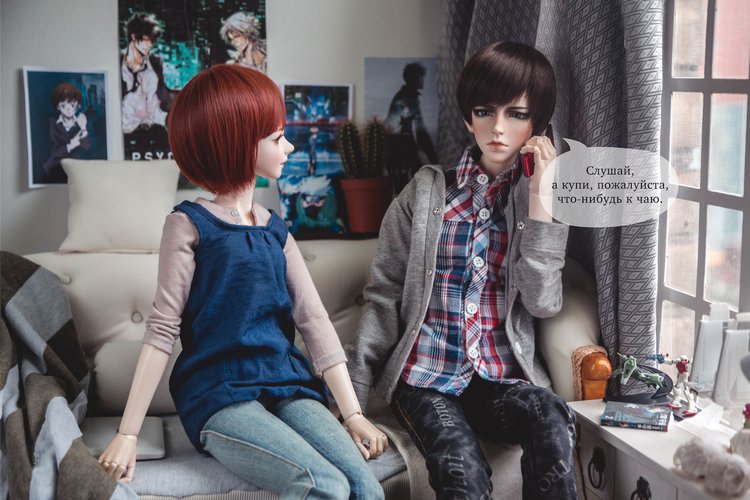 "Встреча", фото-комикс — Фотоистории с куклами BJD (БЖД): сериалы (фото 2)