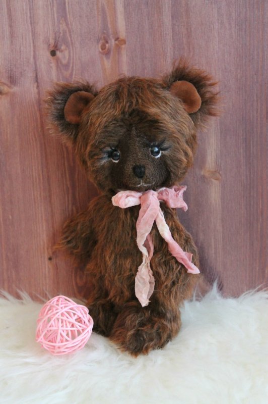 Эксперименты с размером глазок - авторские игрушки ручной работы (фото 6)