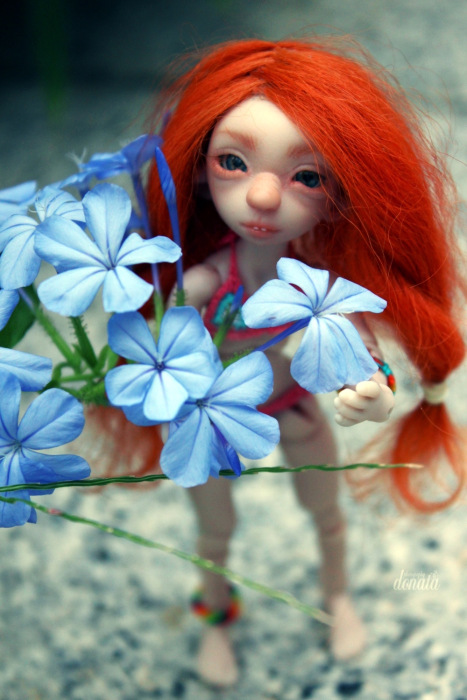 Как Фиби в отпуск съездила. Авторская бжд-мышка Лидии Снуль (фото 9)