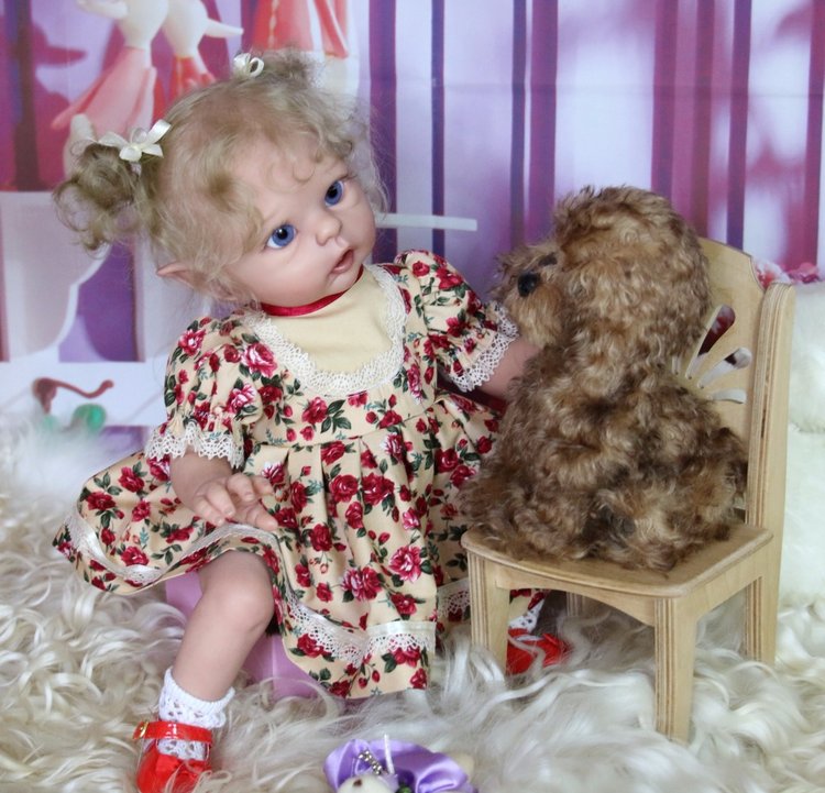 Луночка — Куклы Реборн (Reborn): работы мастеров (фото 7)